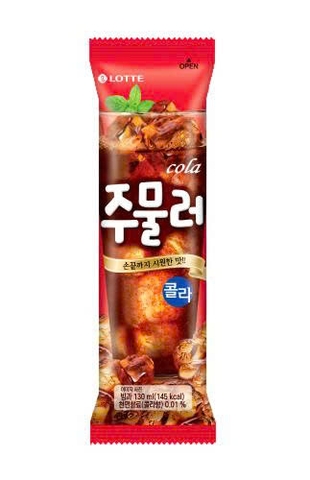 Kem Lotte Jooce Cola Ice Bar Hàn Quốc 130ml Kem Đá Vị Cola Mát Lạnh Giải Nhiệt