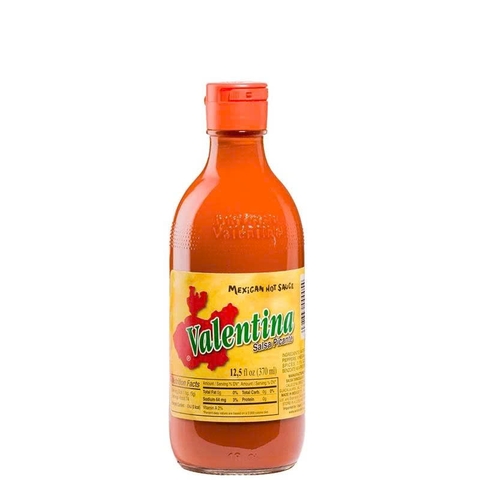 Sốt Ớt Valentina Salsa Picante 370ml – Tương Ớt Mexico Chính Hãng Chấm, Ướp & Nấu Ăn Đậm Vị