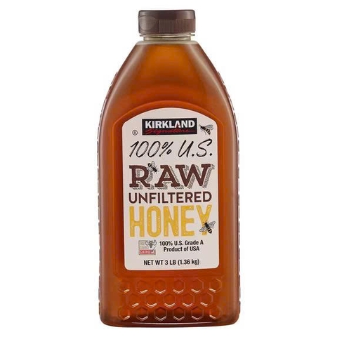 Mật Ong Nguyên Chất Kirkland Signature Raw Unfiltered Honey 1.36kg – Mật Ong Thô Mỹ U.S. Grade A