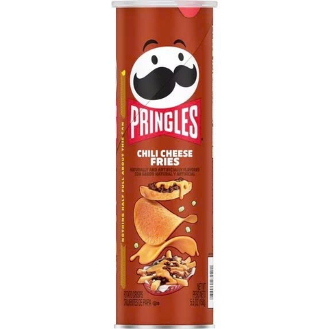 Snack khoai tây Pringles chili cheese fries 158g Mỹ
