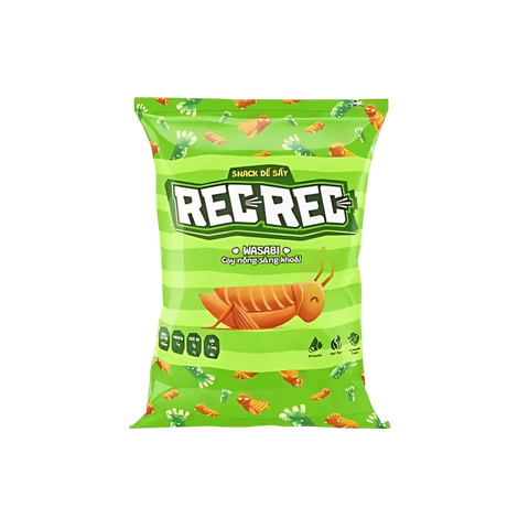 Snack Dế Sấy Nguyên Con Giàu Đạm (10g) - Vị Wasabi