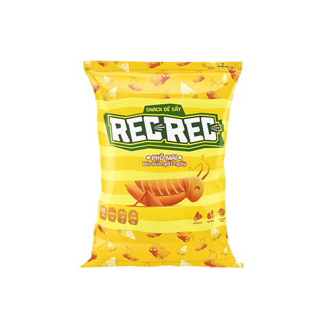 Snack Dế Sấy Nguyên Con Giàu Đạm (10g) - Vị Phô Mai