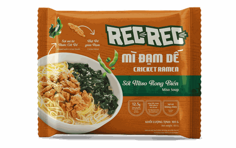 Mì Đạm Dế REC REC - Vị Sốt Miso Rong Biển