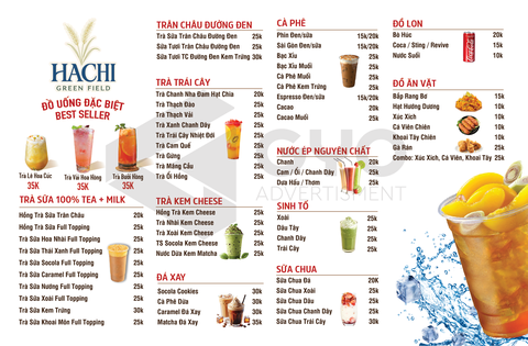 10+ mẫu menu nhựa – chất liệu in menu hiện đại chống nước 100%