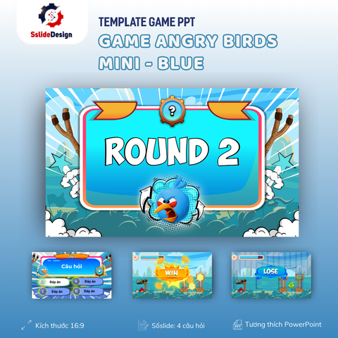 GA5.2 - Game Angry Birds mini - Blue