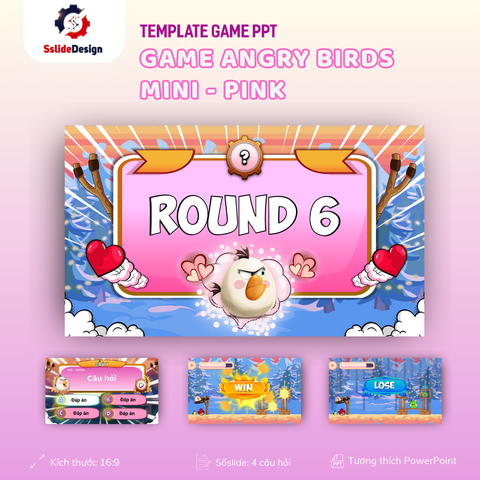 GA5.6 - Game Angry Birds mini - Pink