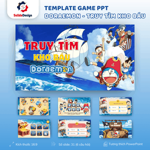 GA25 - Game Doraemon - Truy tìm kho báu