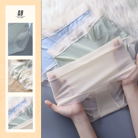 Quần lót nữ QB trơn cạp bản tối giản thanh lịch 16E