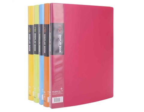 File A4 10 Lá Deli E5031 Rio Display Book – Lưu Trữ Tài Liệu Chuyên Nghiệp, Bền Bỉ