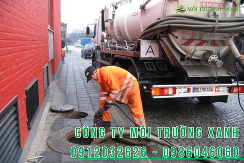 Hút tắc bể phốt tại Ninh Bình – Tại sao nên chọn dịch vụ của công ty môi trường xanh?