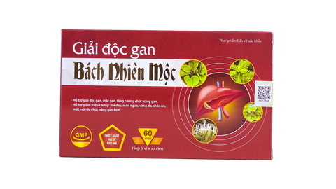 Viên uống Giải Độc Gan Bách Nhiên Mộc