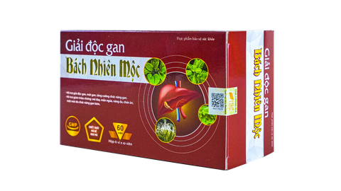 Viên uống Giải Độc Gan Bách Nhiên Mộc