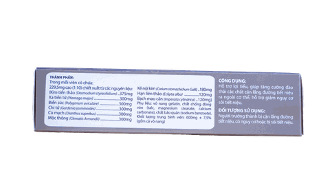 Viên uống Kim Tiền Thảo Bách Nhiên Mộc