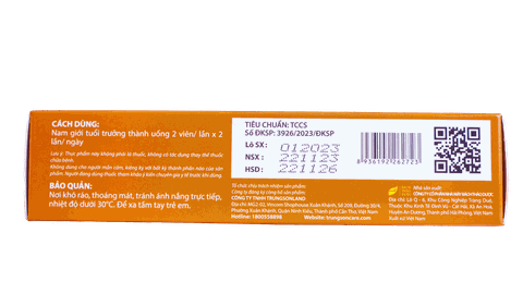 Viên uống Tiền Liệt Tuyến Bách Nhiên Mộc