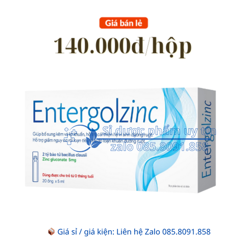 Men tiêu hóa Entergolzinc Beatexpharm (H/20o/5ml) (mẫu ngẫu nhiên)