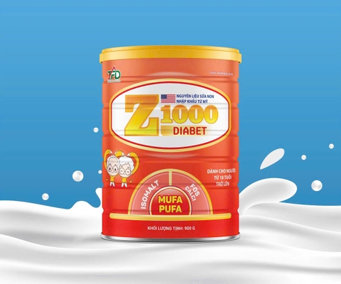 Sữa tiểu đường Z1000 Diabet hộp 900g