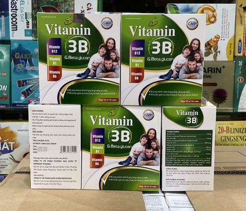 Viên uống bổ sung vitamin cho cơ thể Vitamin 3B ( hộp 100v)