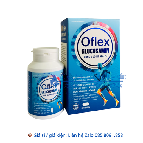 Hỗ trợ xương khớp Oflex Glucosamin tradiphar (C/60v)