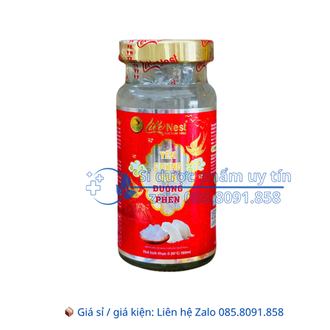 Yến Chưng Đường Phèn giúp bồi bổ giúp khoẻ, tăng sức khoẻ lọ 150ml