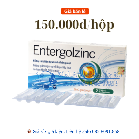 Men Tiêu Hóa Entergolzinc Beatexpharm (H/20o/10ml) (Mẫu Ngẫu Nhiên)