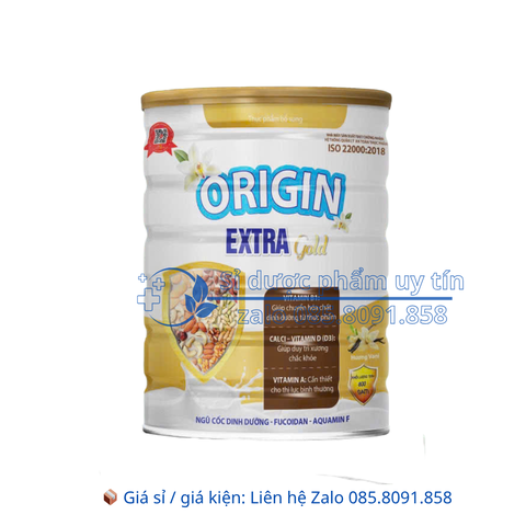 Sữa Origin Extra Gold giúp bổ sung dimh dưỡng, chắc khoẻ xương hộp 800g