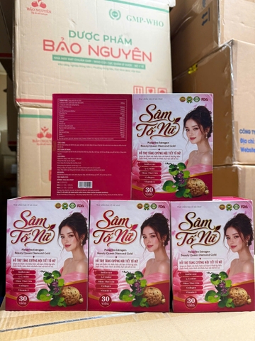 Viên uống Sâm Tố Nữ giúp tăng cường nội tiết tố nữ hộp 30 viên