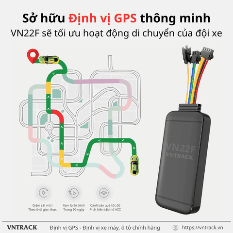Định vị GPS VN22F 4G - Cao cấp nhất