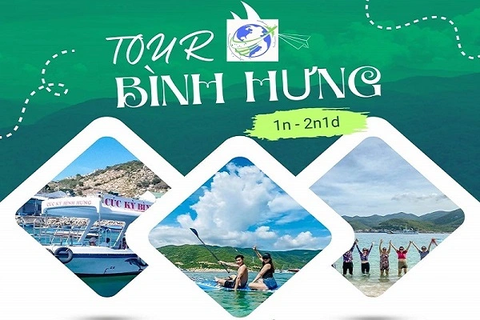 Tour Đảo Bình Hưng 1 ngày [Trọn gói - ưu Đãi 30%]