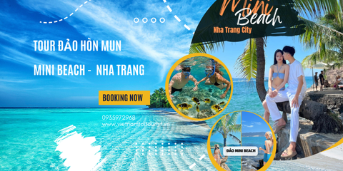 Tour 3 Đảo Nha Trang: Hòn Mun - Mini Beach [Trọn gói - Ưu Đãi 30%]