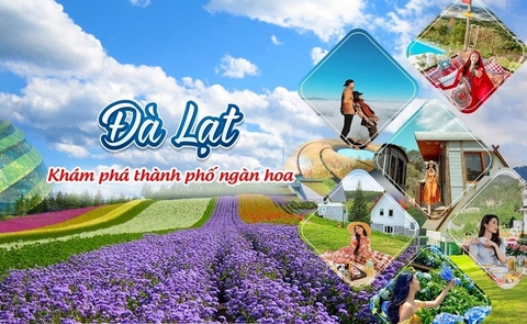 Tour Nha Trang - Đà Lạt 4 Ngày 3 Đêm [Trọn Gói - Giá Rẻ - Ưu Đãi 30%]