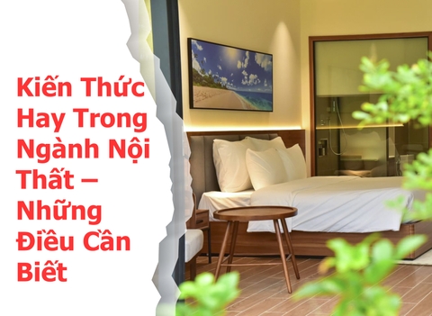 Kiến Thức Hay Trong Ngành Nội Thất – Những Điều Cần Biết