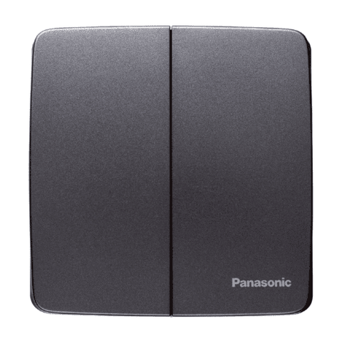 Công Tắc Đôi Minerva MY WMT503MYH‑VN ( Đen ánh kim) ( CÓ VAT )