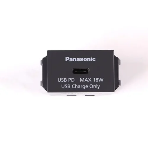 Ổ cắm sạc USB Type C 18W WEF412417H-VN ( CÓ VAT )