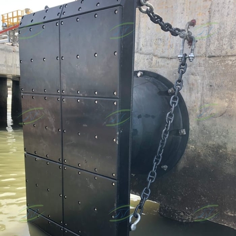 Đệm chống va tàu côn