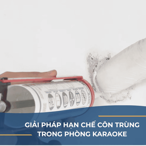 GIẢI PHÁP HẠN CHẾ CÔN TRÙNG XÂM NHẬP PHÒNG KARAOKE SAU KHI THI CÔNG