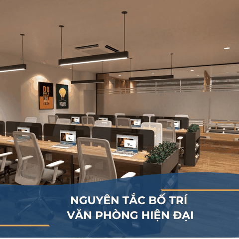 NGUYÊN TẮC BỐ TRÍ VĂN PHÒNG HIỆN ĐẠI: GIẢI PHÁP TỐI ƯU HIỆU SUẤT LÀM VIỆC