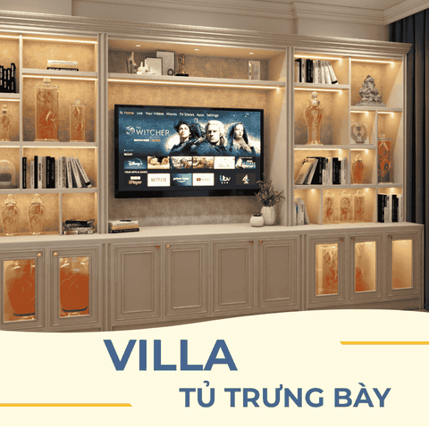 THIẾT KẾ CẢI TẠO NỘI THẤT, TỦ TRƯNG BÀY VỚI VẬT LIỆU CHỐNG MỐI MỌT
