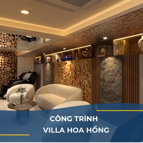 CÔNG TRÌNH VILLA HOA HỒNG