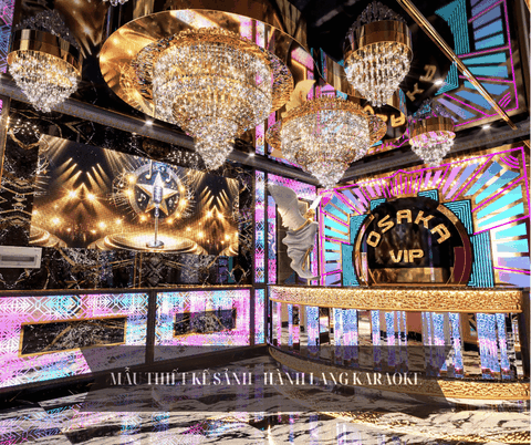 NHỮNG MẪU THIẾT KẾ SẢNH VÀ HÀNH LANG KARAOKE HIỆN ĐẠI MỚI NHẤT