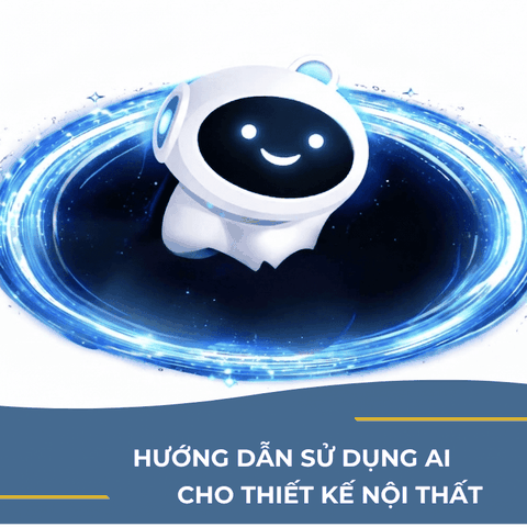 HƯỚNG DẪN SỬ DỤNG AI CHO THIẾT KẾ NỘI THẤT
