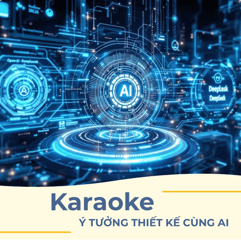 TỰ LÊN Ý TƯỞNG THIẾT KẾ PHÒNG KARAOKE TẠI NHÀ ĐẦY CẢM XÚC CÙNG AI