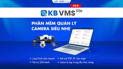 Xem camera bằng KBVMS lite 2025