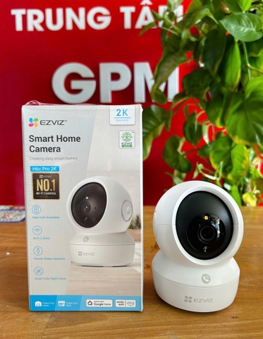 Camera wifi EZVIZ CS-H6C PRO 3MP W1 - Xoay, đàm thoại 2 chiều, bật đèn màu ban đêm khi có chuyển động, hỗ trợ gọi trên app
