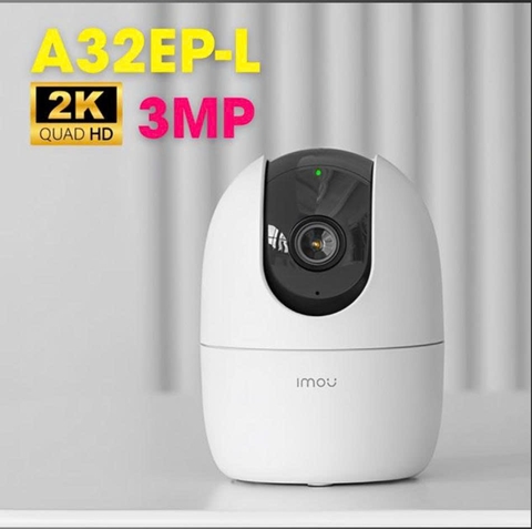 Camera Imou IPC-A32EP-L quay 360 độ phân giải 2K (3.0MP)