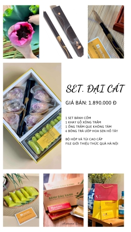 SET QUÀ ĐẠI CÁT