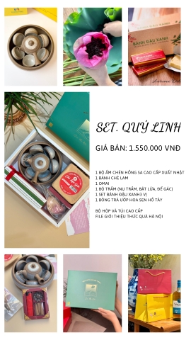 SET QUÀ QUÝ LINH