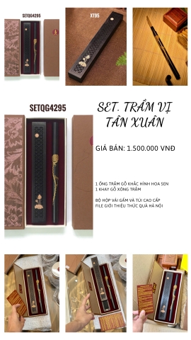 SET QUÀ TRẦM VỊ TÂN XUÂN
