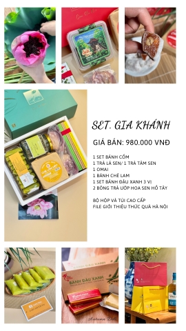 SET QUÀ GIA KHÁNH