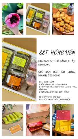 SET QUÀ HỒNG YẾN
