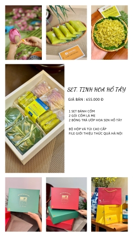 SET QUÀ TINH HOA HỒ TÂY